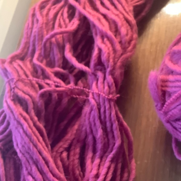 Raspberry Pink Wool Alpaca - Picture 6 of 6